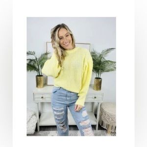 GeeGee Perfectly Puffed Sleeve Sweater